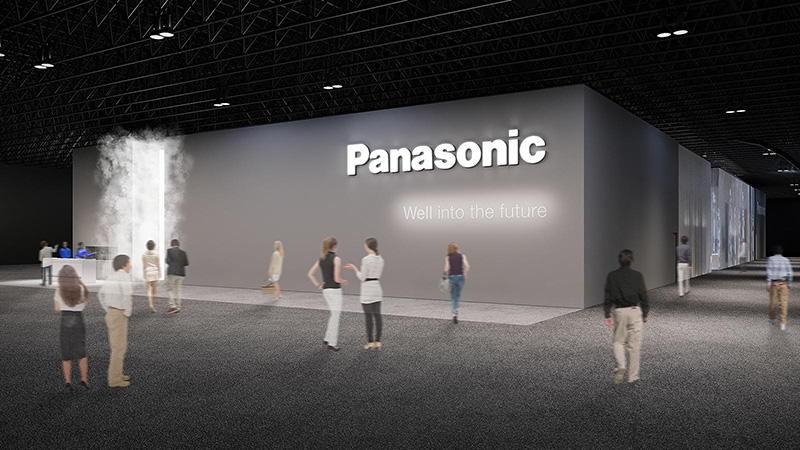 Panasonicの出典ブースイメージ