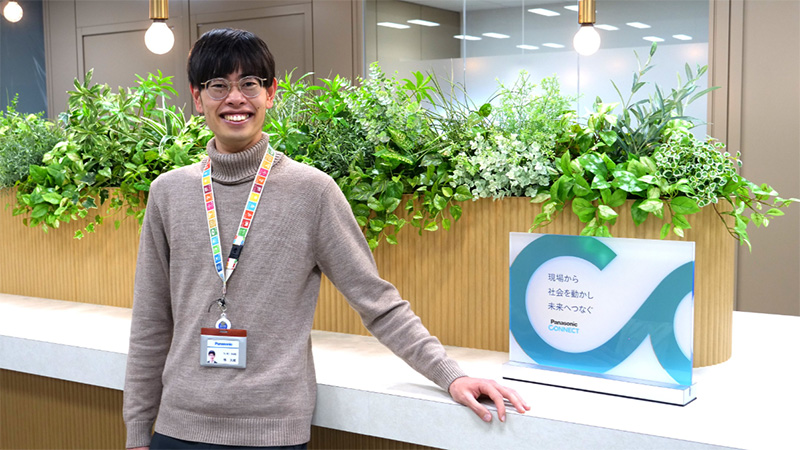 技術研究開発本部　張 大維さん写真